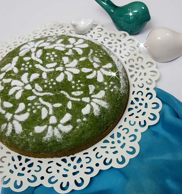 طرز تهیه کیک اسفناج