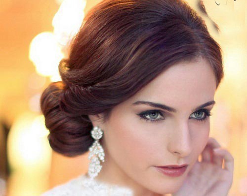 مدل موهای زنانه - مدل شینیون موی عروس مدل موهای زنانه - مدل شینیون موی عروس