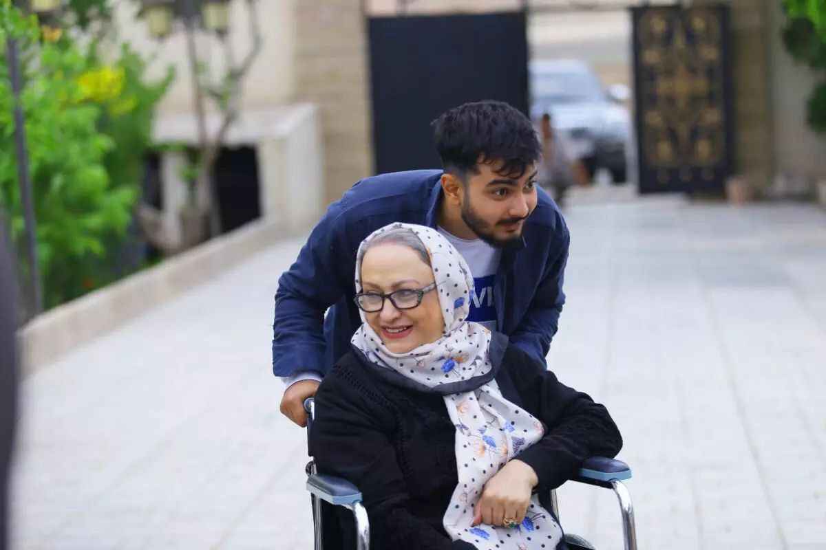 نیما هاشمی در کنار مریم امیرجلالی