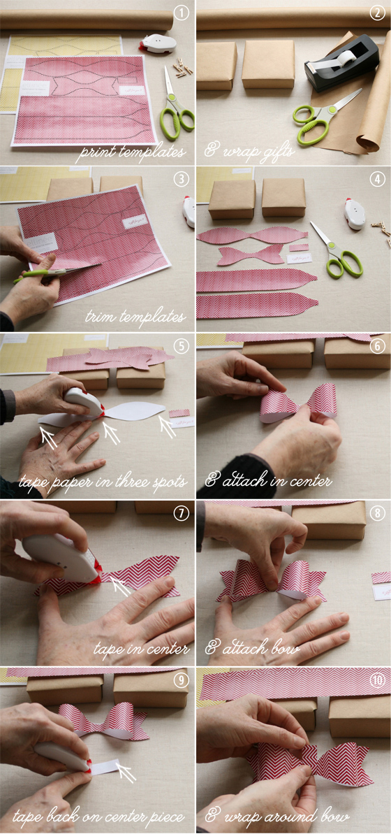 Paper Bows Tutorial