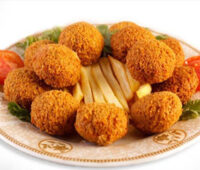 طرز تهیه فلافل لبنانی اصل مثل بازاری و رستورانی
