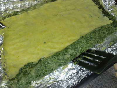 طرز تهیه کوکو سبزی رولتی - رولت کوکو سبزی طرز تهیه کوکو سبزی رولتی - رولت کوکو سبزی