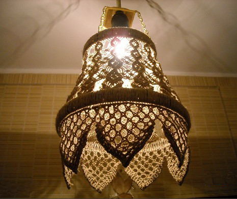 نمونه کارهای هنر مکرومه (طناب بافی)