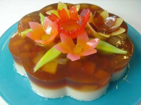 انواع ژله , تزیین ژله , عکس تزیین ژله مجلسی