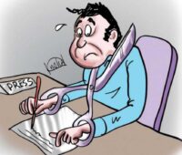کاریکاتور روز خبرنگار؛ کارتون با موضوع خبرنگار