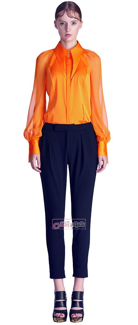 مدل لباس مجلسی دخترانه , مدل بلوز شلوار مجلسی , scfashion