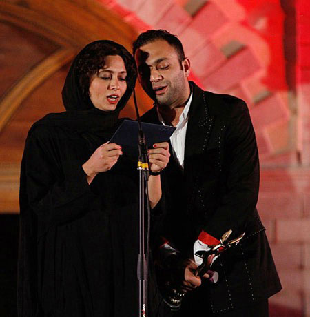 صابر ابر - پگاه آهنگرانی - چهره ها در روز ملی سینما