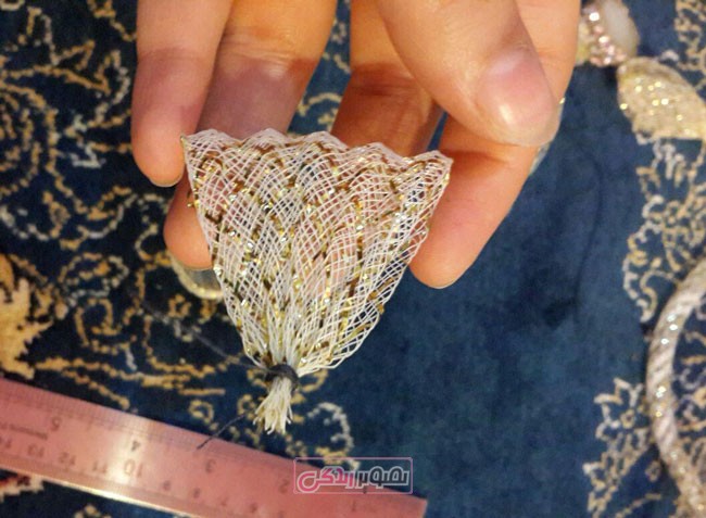گلسازی - ساخت گل روبانی - تزیین گیره سر - گل سر گلسازی - ساخت گل روبانی - تزیین گیره سر - گل سر