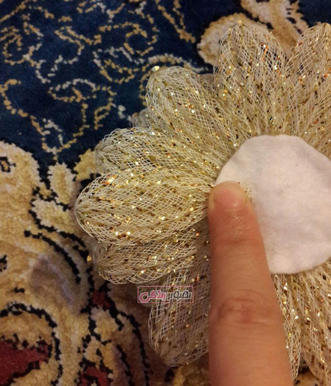 گلسازی - ساخت گل روبانی - تزیین گیره سر - گل سر گلسازی - ساخت گل روبانی - تزیین گیره سر - گل سر