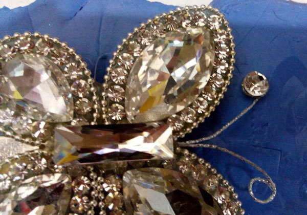 آموزش تاج ژله ای , آموزش روش درست کردن پروانه کریستالی آموزش تاج ژله ای , آموزش روش درست کردن پروانه کریستالی