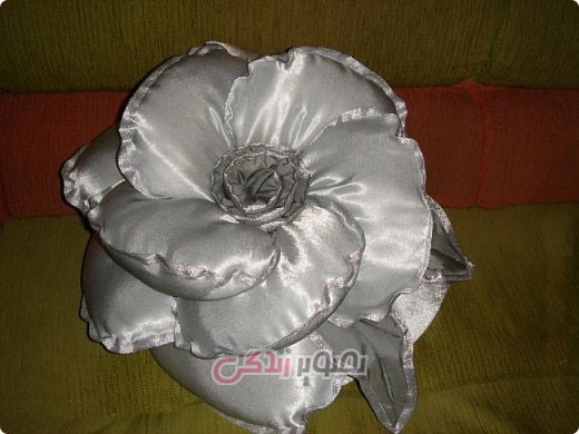 آموزش خیاطی , آموزش دوخت کوسن به شکل گل 