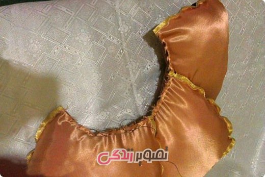 آموزش خیاطی , آموزش دوخت کوسن به شکل گل 