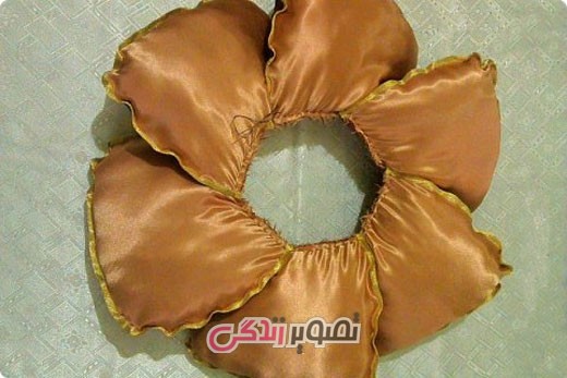 آموزش خیاطی , آموزش دوخت کوسن گل رز 