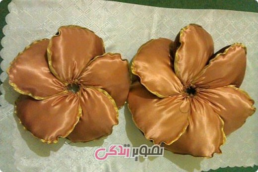 آموزش خیاطی , آموزش دوخت کوسن گل رز 