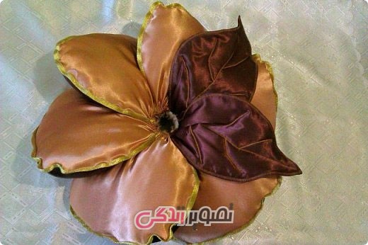 آموزش خیاطی , آموزش دوخت کوسن گل رز 