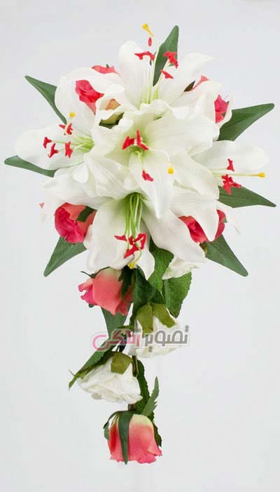 تزیین دسته گل عروس تزیین دسته گل عروس