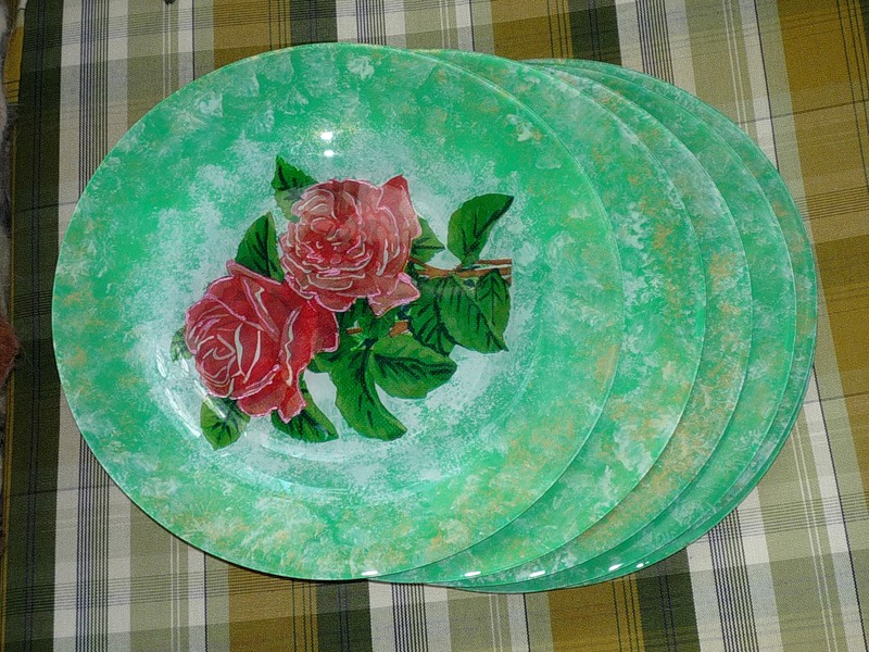 آموزش دکوپاژ , تزیین ظروف شیشه ای ساده آموزش دکوپاژ , تزیین ظروف شیشه ای ساده