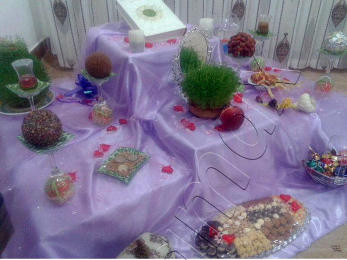 تزئین سفره هفت سین