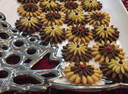 شیرینی گل مینا 