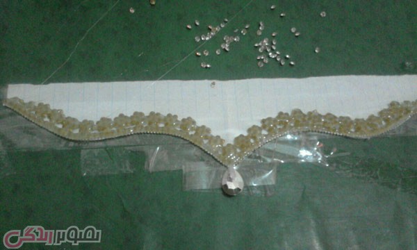 تاج ژله ای , تاج پیشانی عروس