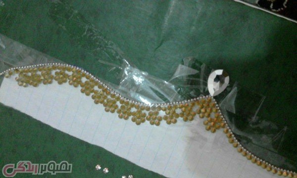 تاج ژله ای , تاج پیشانی عروس