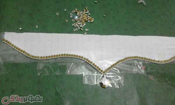 تاج ژله ای , تاج پیشانی عروس