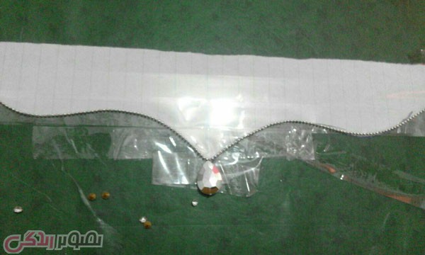 تاج ژله ای , تاج پیشانی عروس