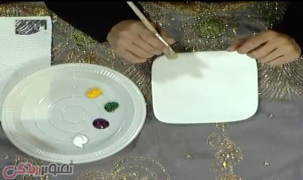 چینی کردن سفال , دکوپاژ , تزیین ظروف
