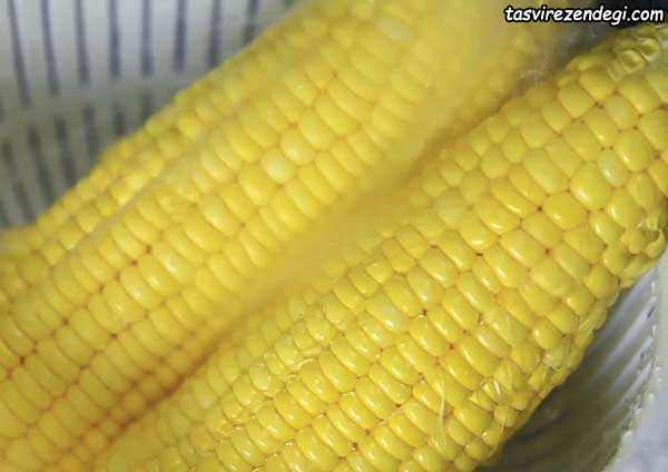 روش پختن بلال,آب پز کردن بلال,طرز پخت بلال