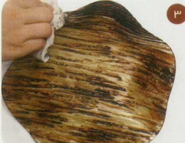 آموزش پتینه کاری ,طلا کاری,تزیین ظروف شیشه ای
