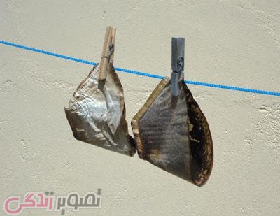 آموزش دکوپاژ نمای چرم , دکوپاژ طرح چرم