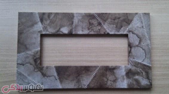 آموزش دکوپاژ نمای چرم , دکوپاژ طرح چرم