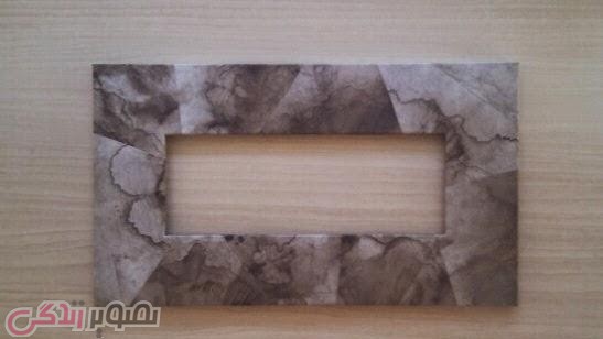 آموزش دکوپاژ نمای چرم , دکوپاژ طرح چرم