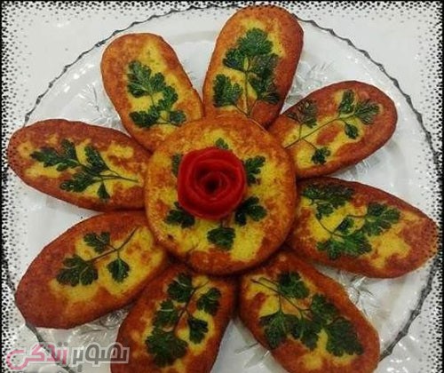 طرز تهیه کوکو سیب زمینی