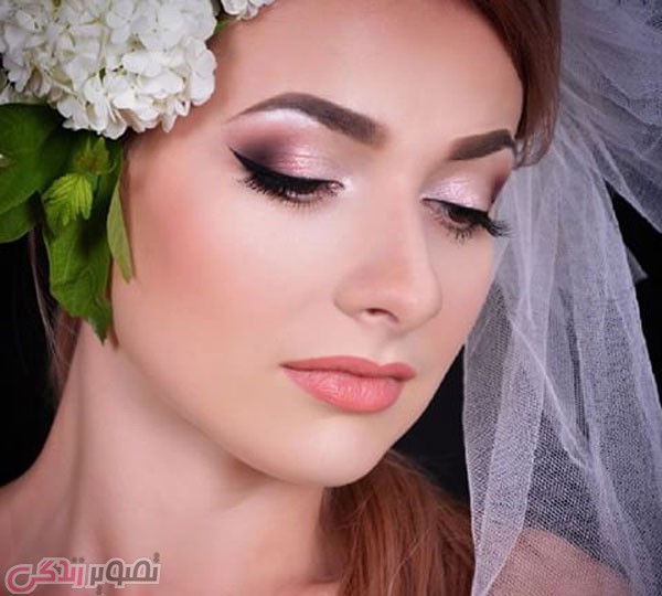مدل آرایش صورت ملایم دخترانه جدید