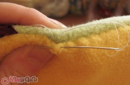 آموزش دوخت کیسه خواب نوزاد طرح خرگوش , سیسمونی بچه 