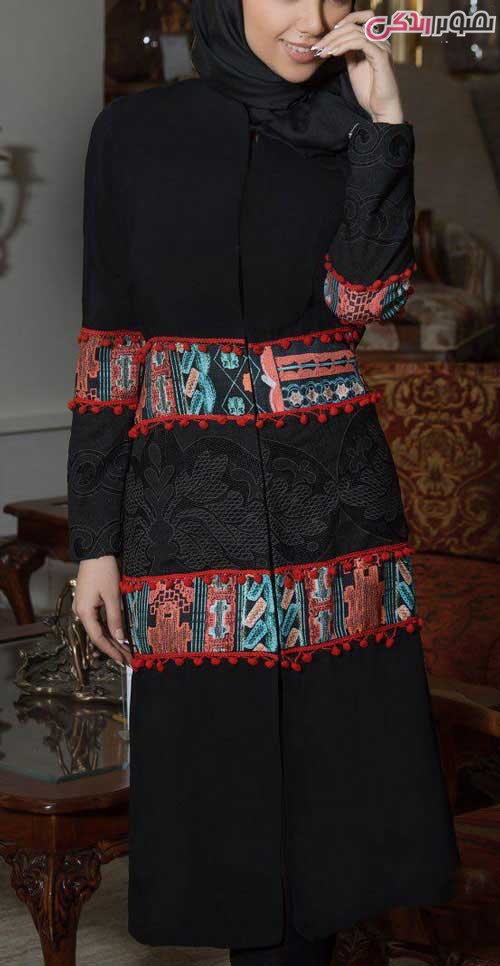 مدل مانتو عید سنتی مجلسی
