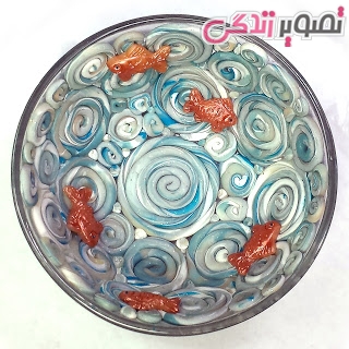ساخت ظرف هفت سین خمیری