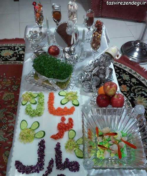 عکس سفره هفت سین نوروز