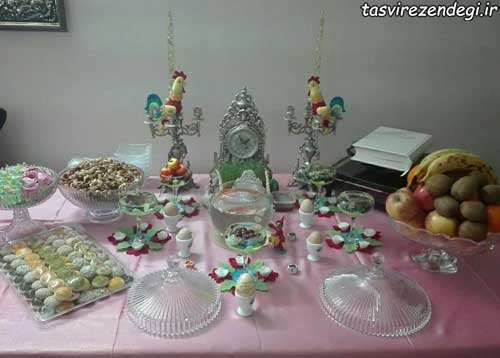 مدل تزیین سفره هفت سین سال 96