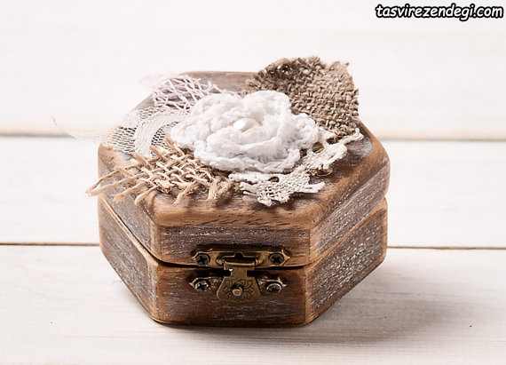 مدل جا حلقه ای عروس جعبه