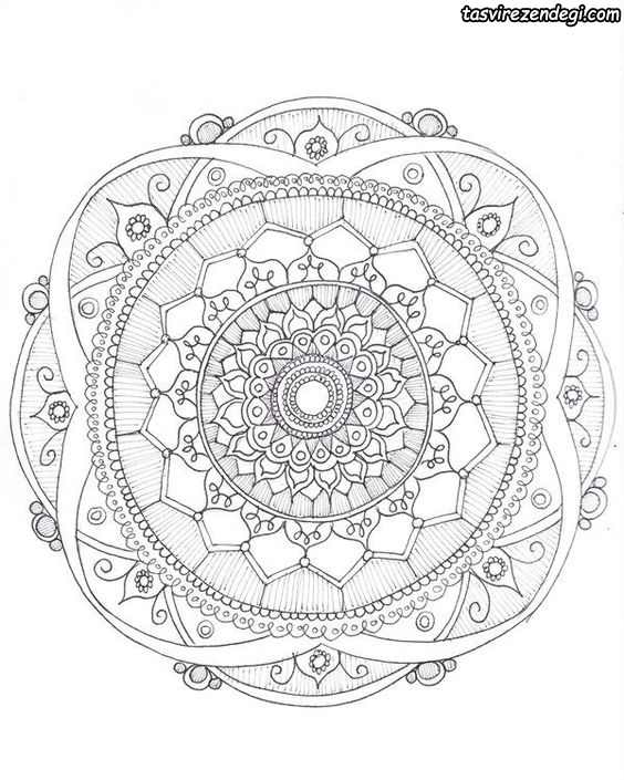 طرح خام نقاشی نقطه ای