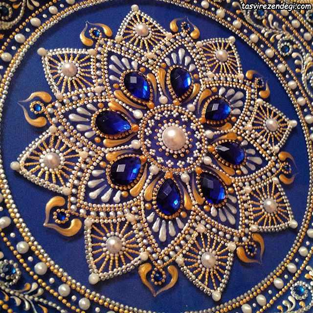 فیلم آموزش نقاشی نقطه ای, نقطه کوبی با لاینر