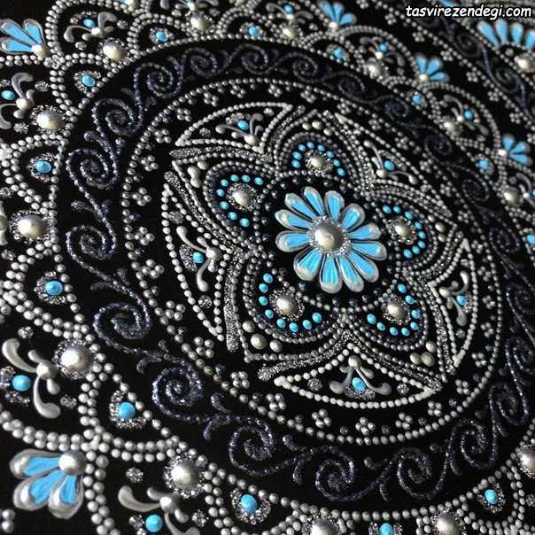 فیلم آموزش نقاشی نقطه ای, نقطه کوبی با لاینر