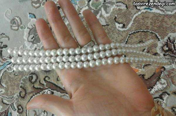 آموزش ساخت تاج ژله ای مرواریدی