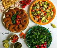طرز تهیه شامی لپه با گوشت (شامی پوک) برای ماه رمضان