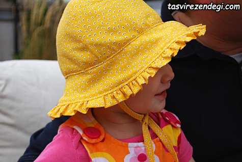 آموزش دوخت کلاه دخترانه تابستانی