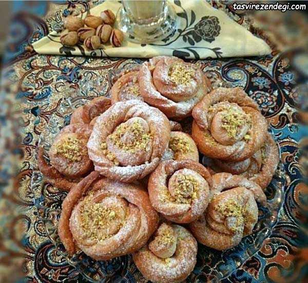 شیرینی گل ترکیه شیرینی گل ترکیه