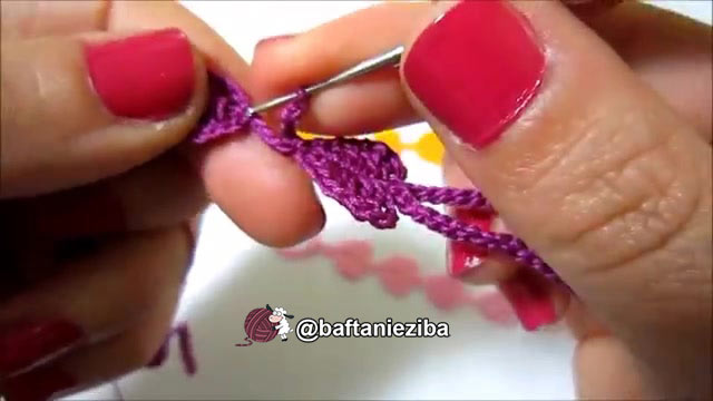 آموزش قلاب بافی, آموزش بافت دست بند