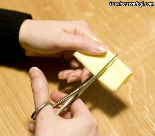 آموزش ساخت شکوفه های گیلاس با کاغذ کشی